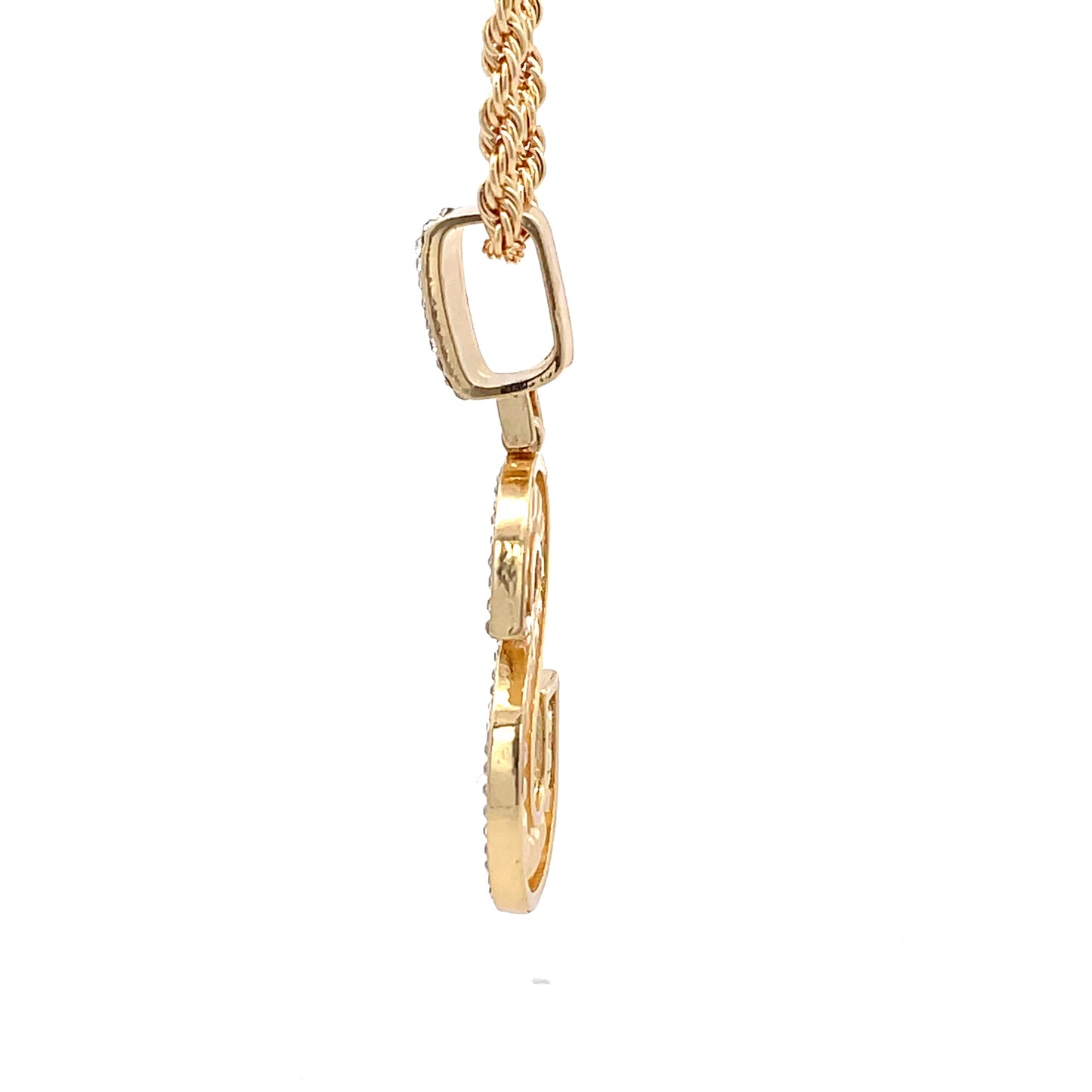 Baguette Initial Necklace - S