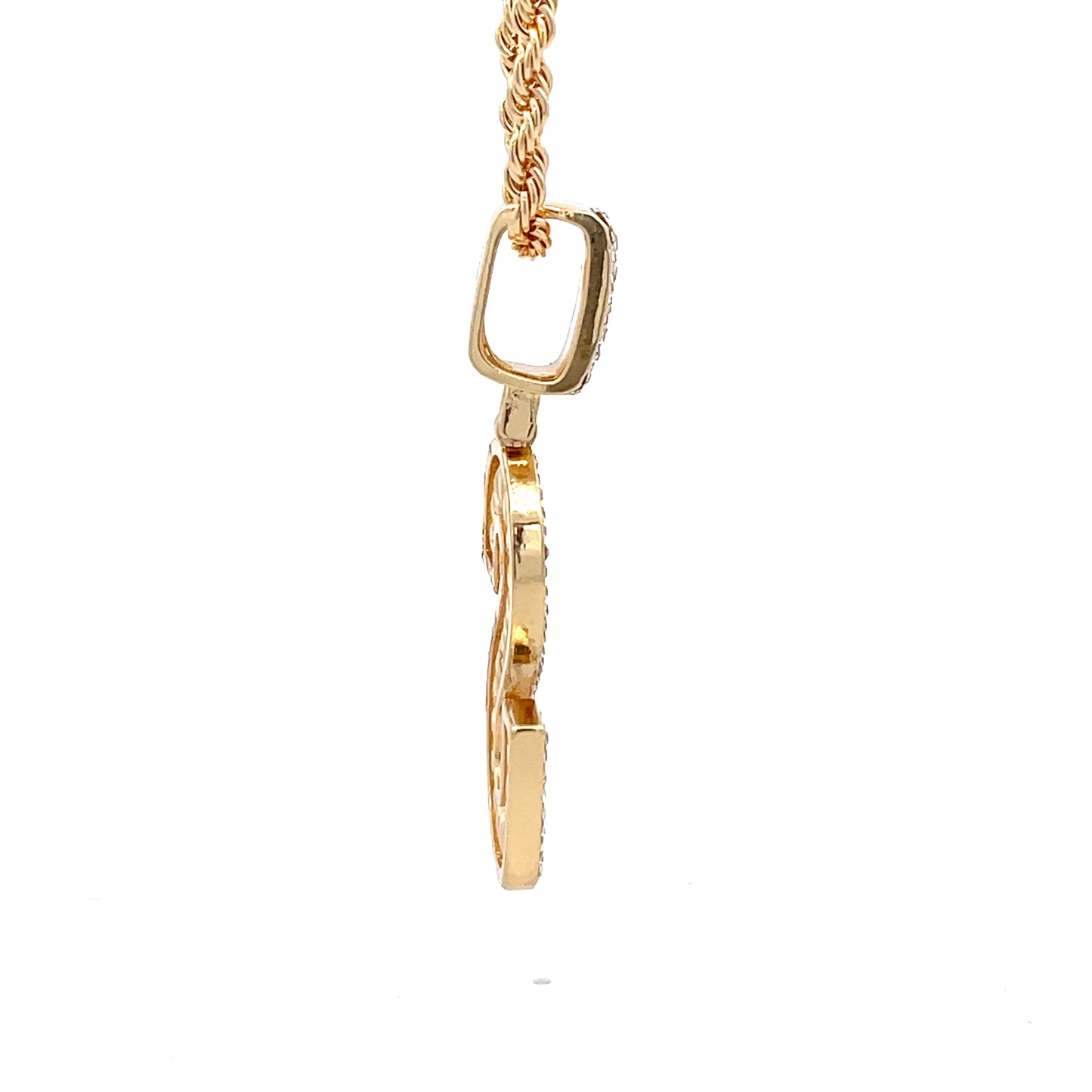 Baguette Initial Necklace - S