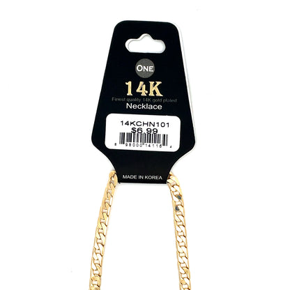 14K Short Necklace - #101