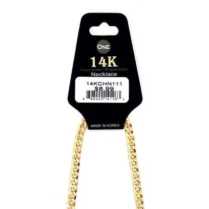 14K Short Necklace - #111