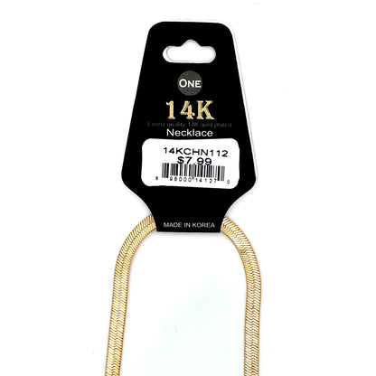 14K Short Necklace - #112