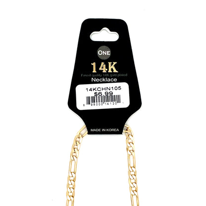 14K Short Necklace - #105