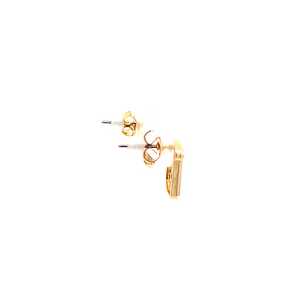Venus Initial Earrings - B