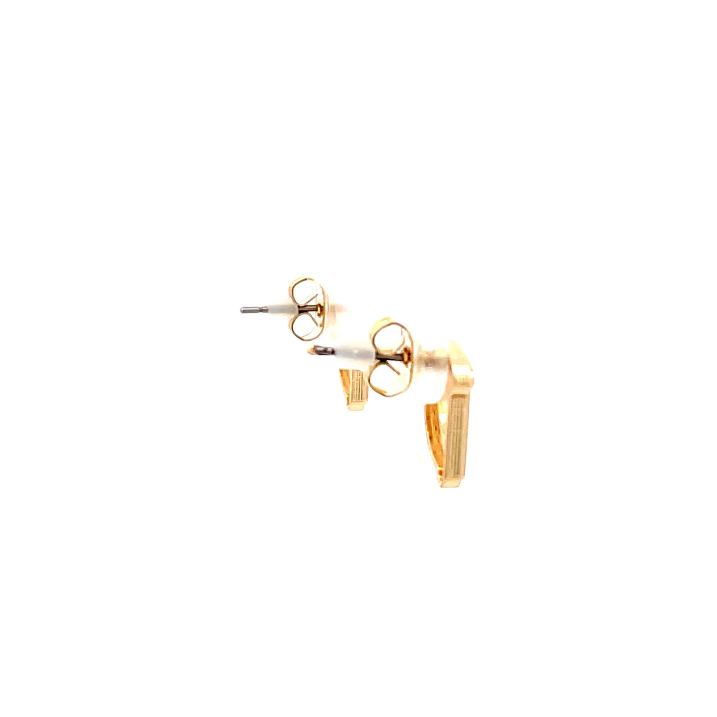 Venus Initial Earrings - D