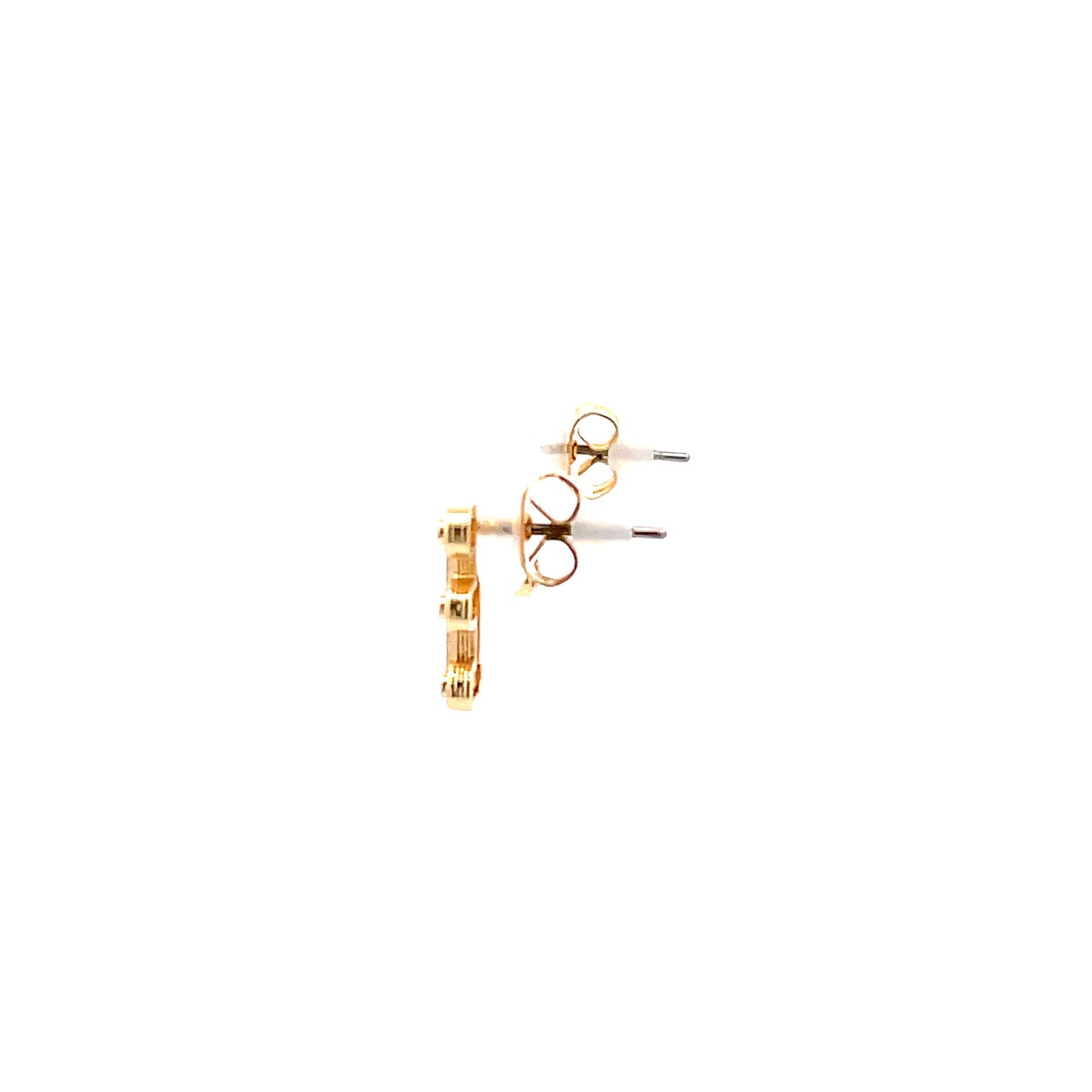 Venus Initial Earrings - F