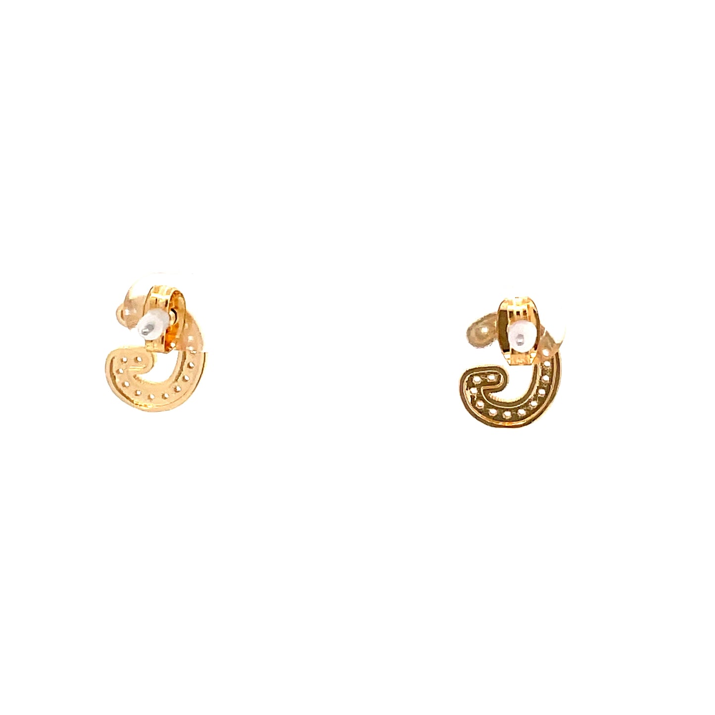 Venus Initial Earrings - G