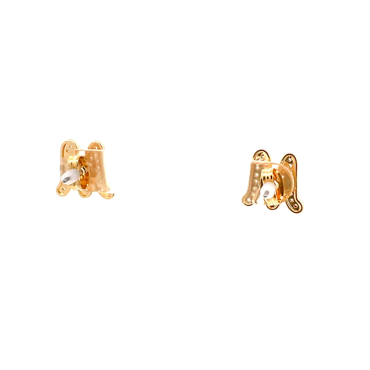 Venus Initial Earrings - M