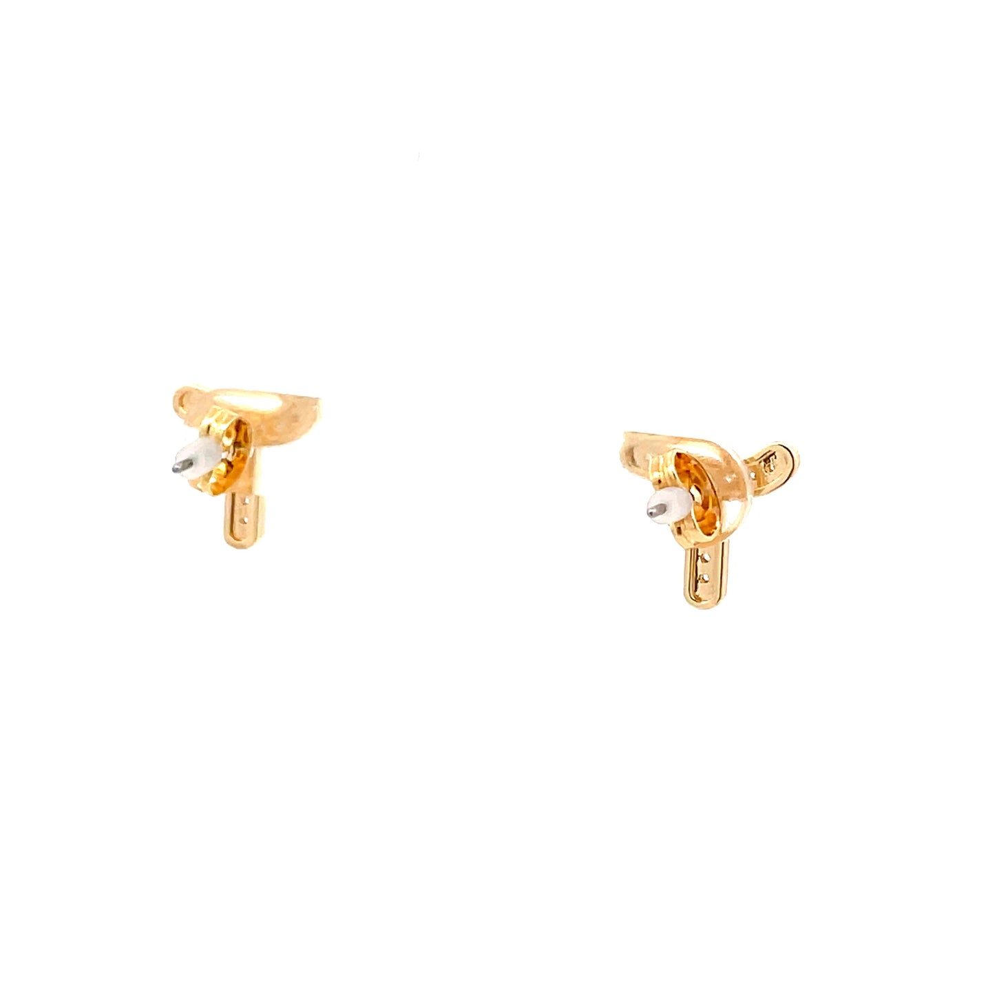 Venus Initial Earrings - T