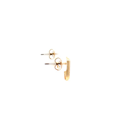 Venus Initial Earrings - U