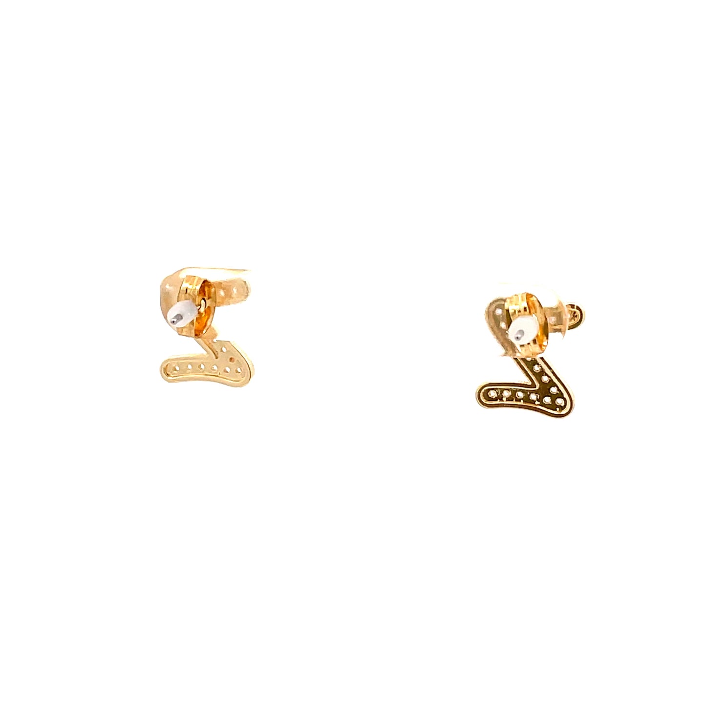 Venus Initial Earrings - Z