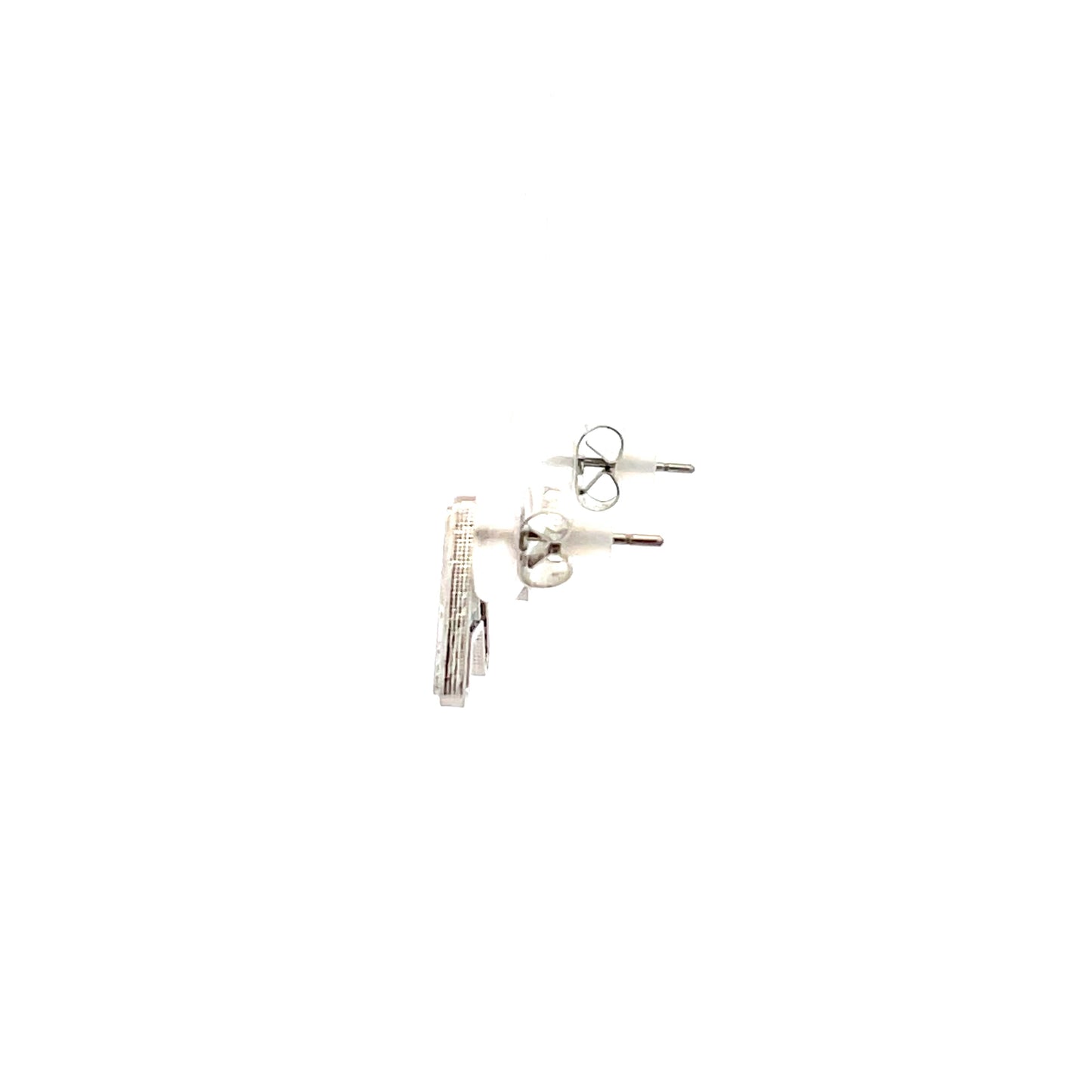 Venus Initial Earrings - A