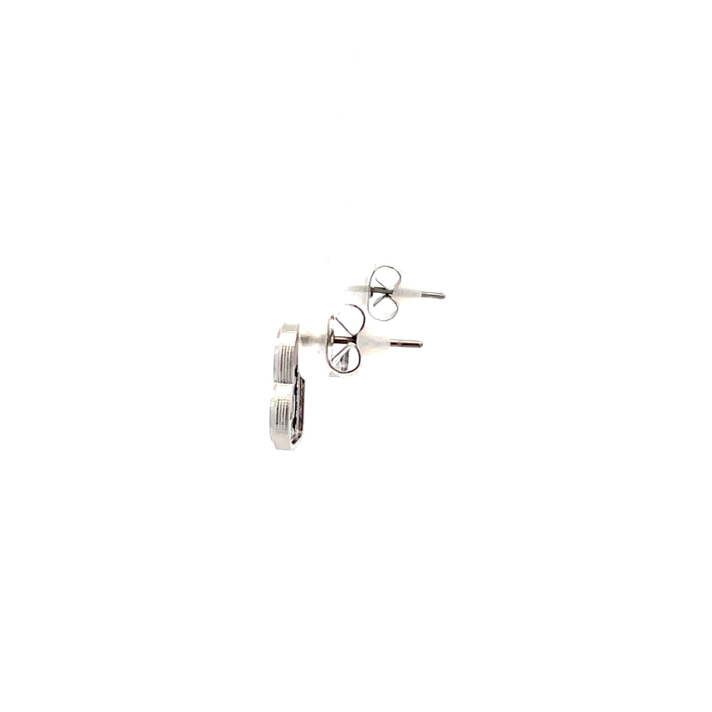 Venus Initial Earrings - B