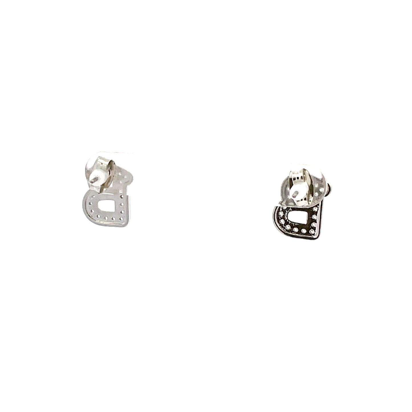 Venus Initial Earrings - B