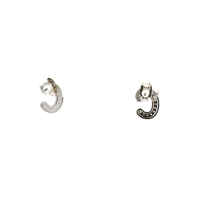 Venus Initial Earrings - C