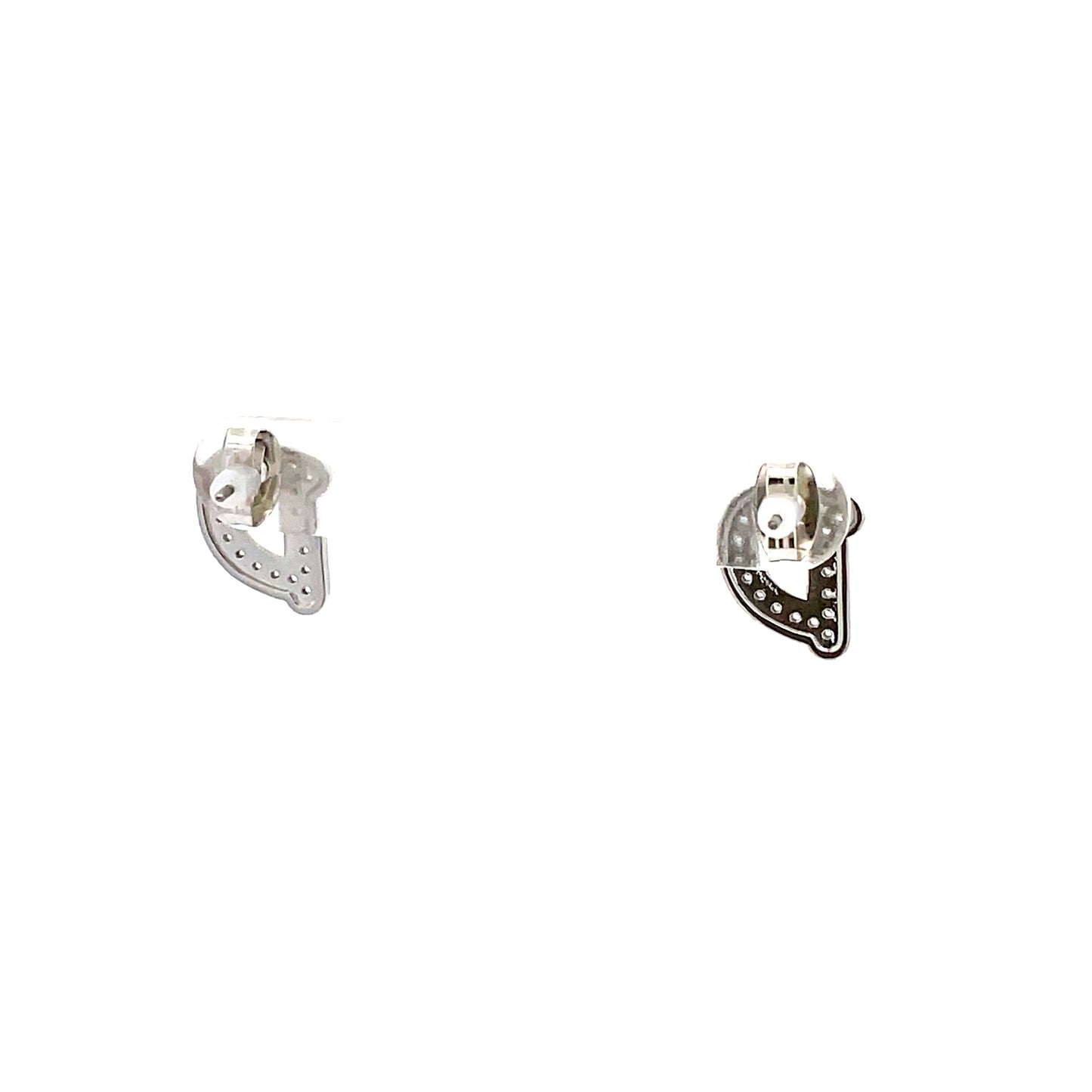 Venus Initial Earrings - D