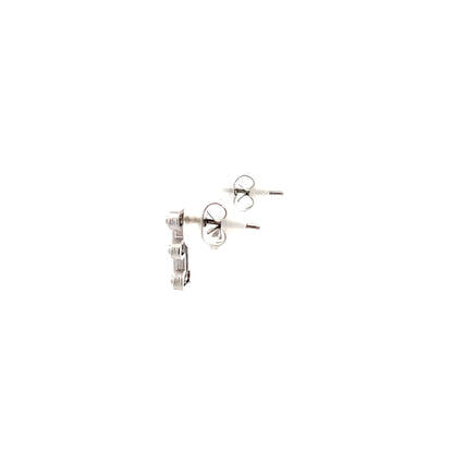Venus Initial Earrings - F
