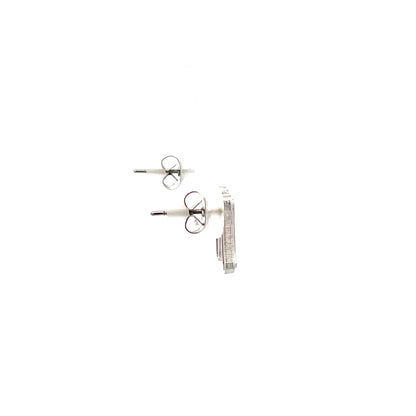 Venus Initial Earrings - H