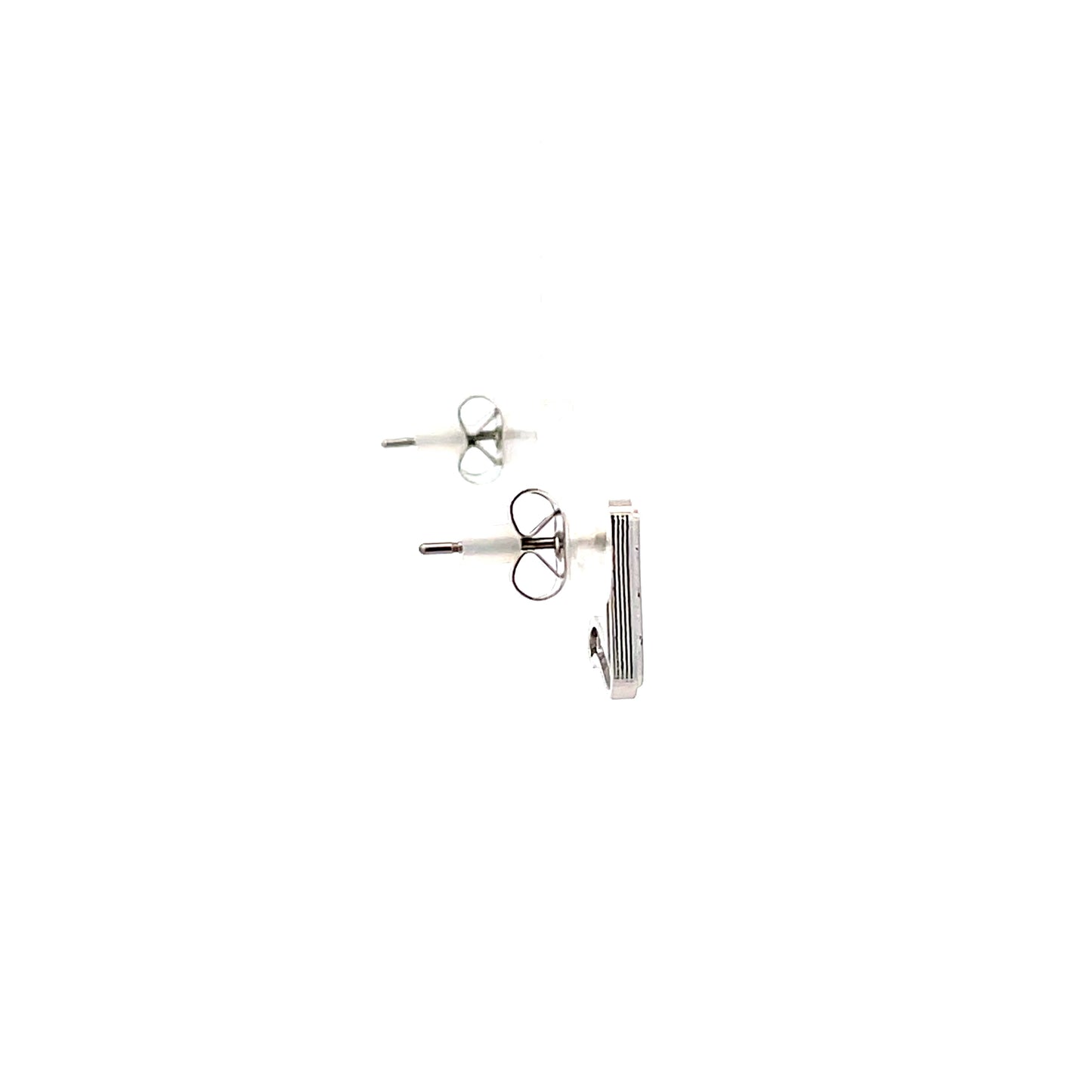 Venus Initial Earrings - L