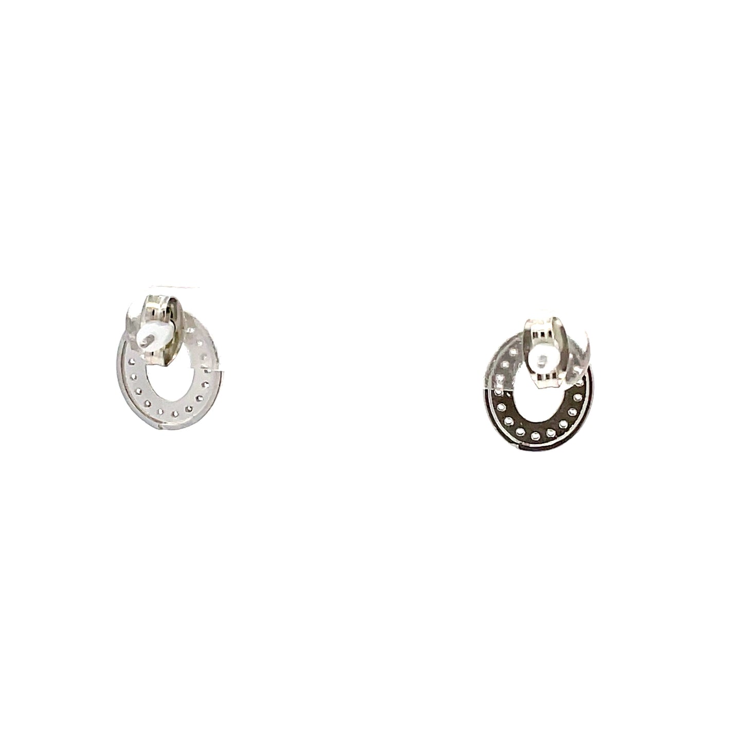 Venus Initial Earrings - O