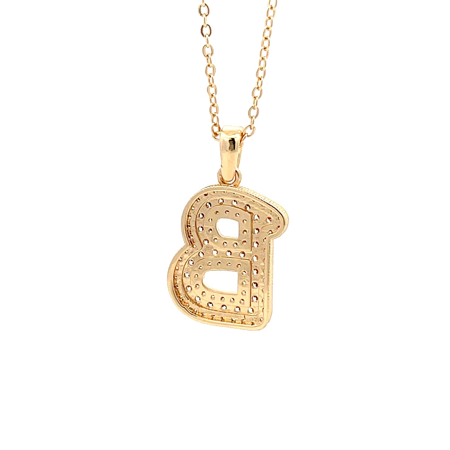 Venus Initial Necklace - B