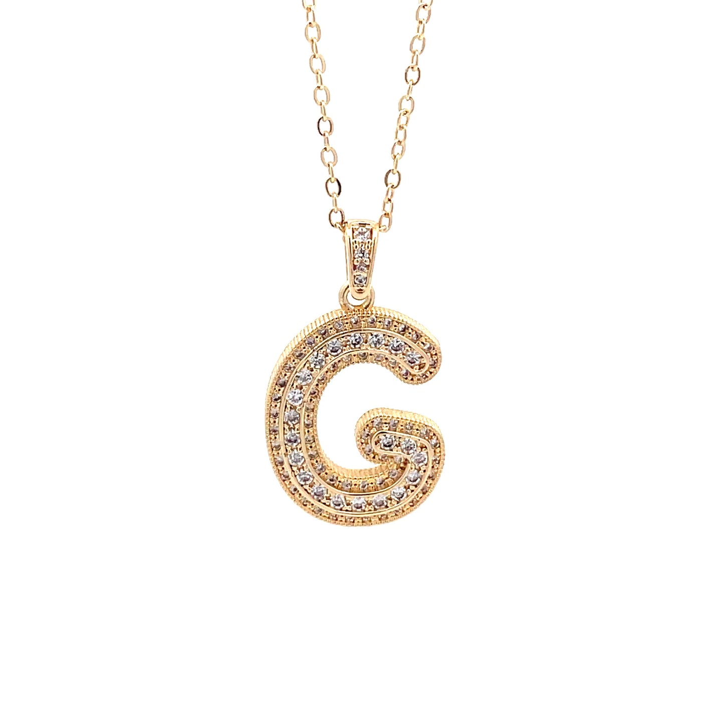 Venus Initial Necklace - G