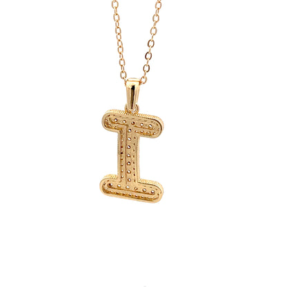 Venus Initial Necklace - I