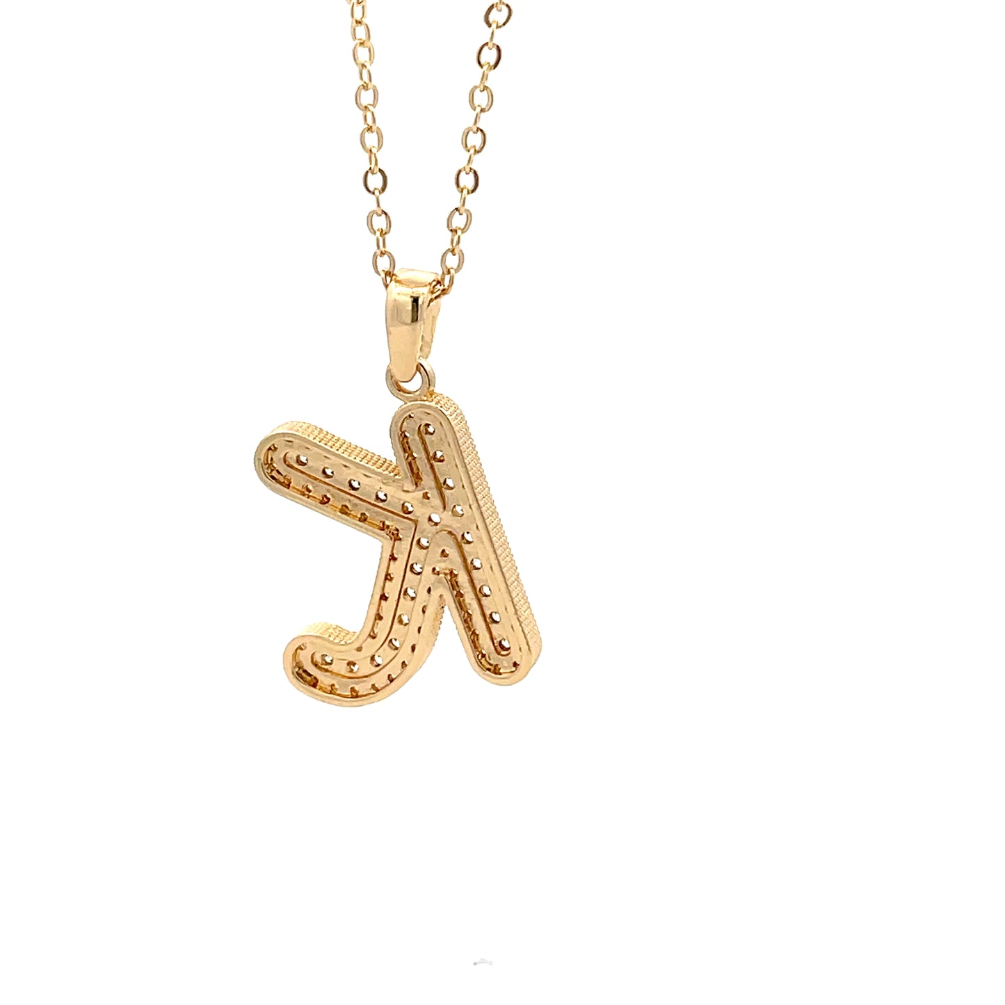 Venus Initial Necklace - K