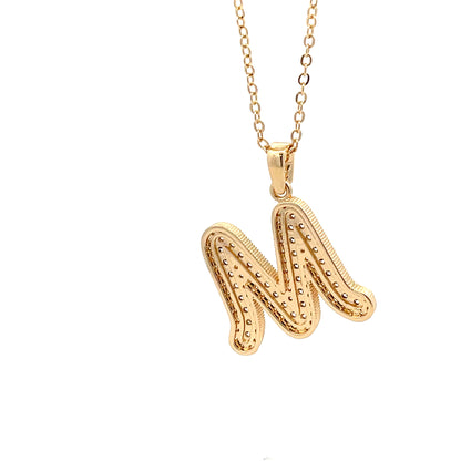Venus Initial Necklace - M