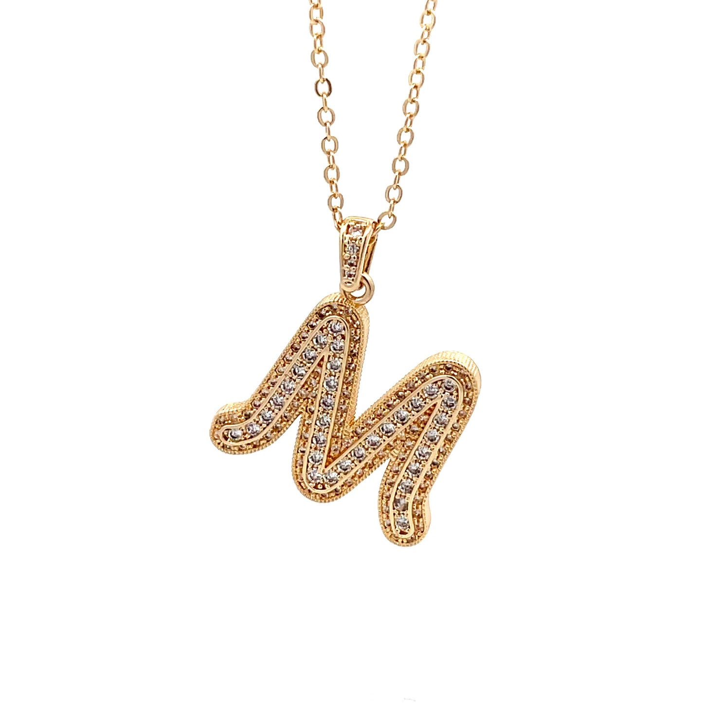 Venus Initial Necklace - M