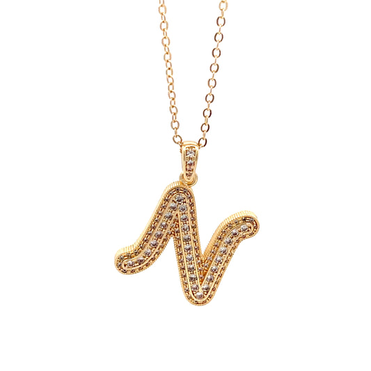 Venus Initial Necklace - N