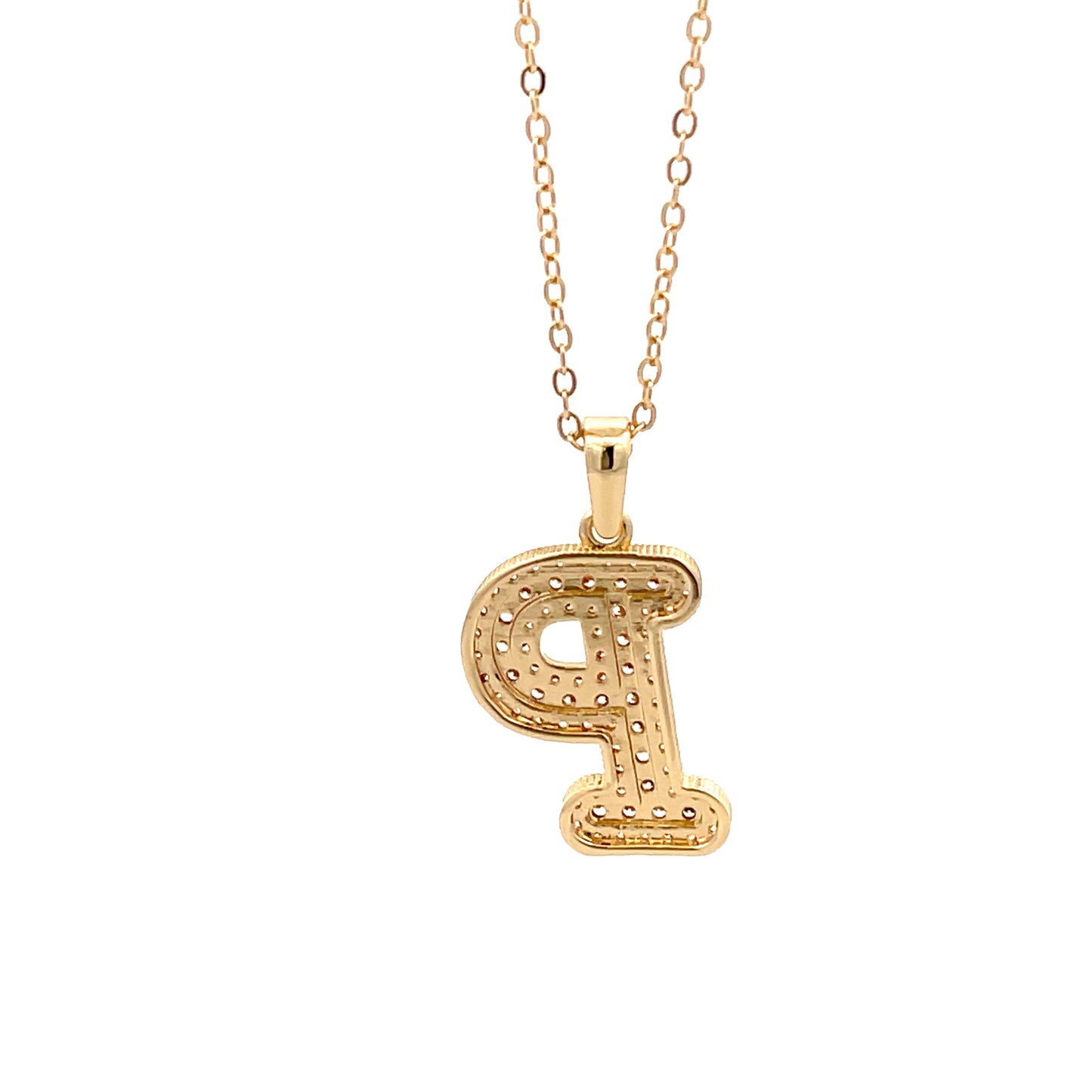 Venus Initial Necklace - P