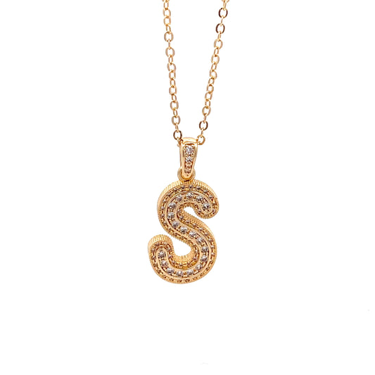 Venus Initial Necklace - S