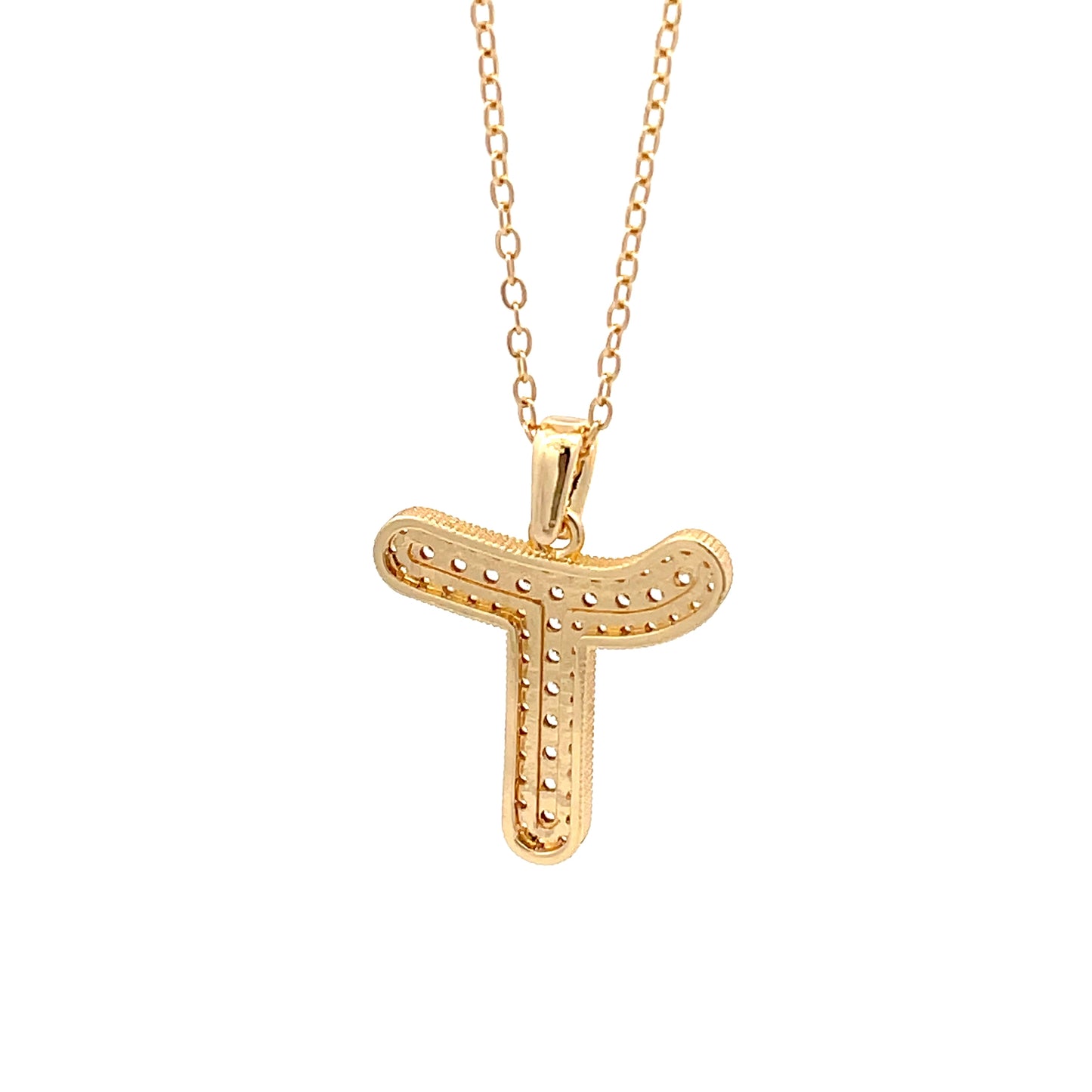 Venus Initial Necklace - T