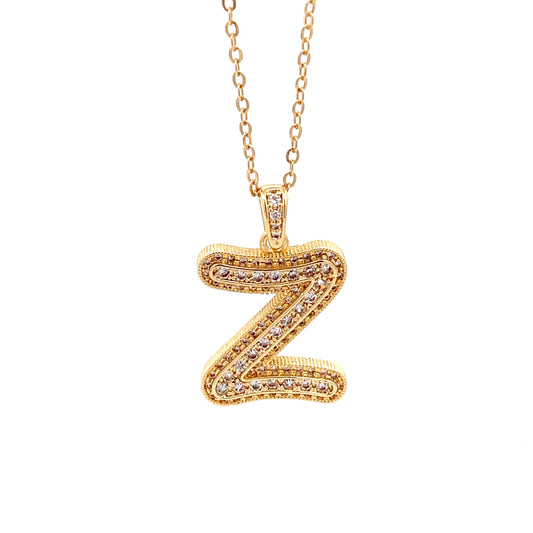 Venus Initial Necklace - Z