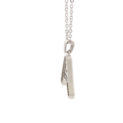 Venus Initial Necklace - A