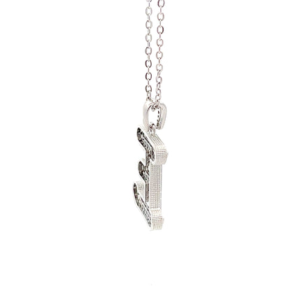 Venus Initial Necklace - E