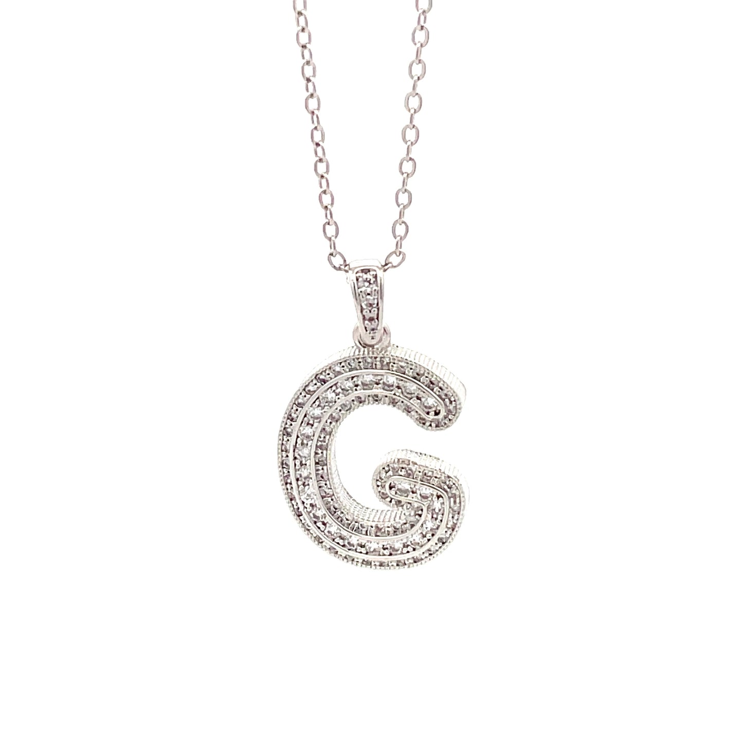 Venus Initial Necklace - G