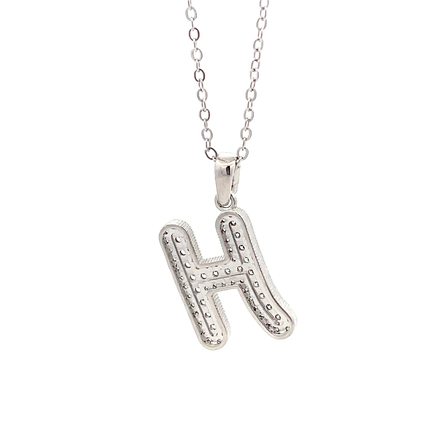 Venus Initial Necklace - H
