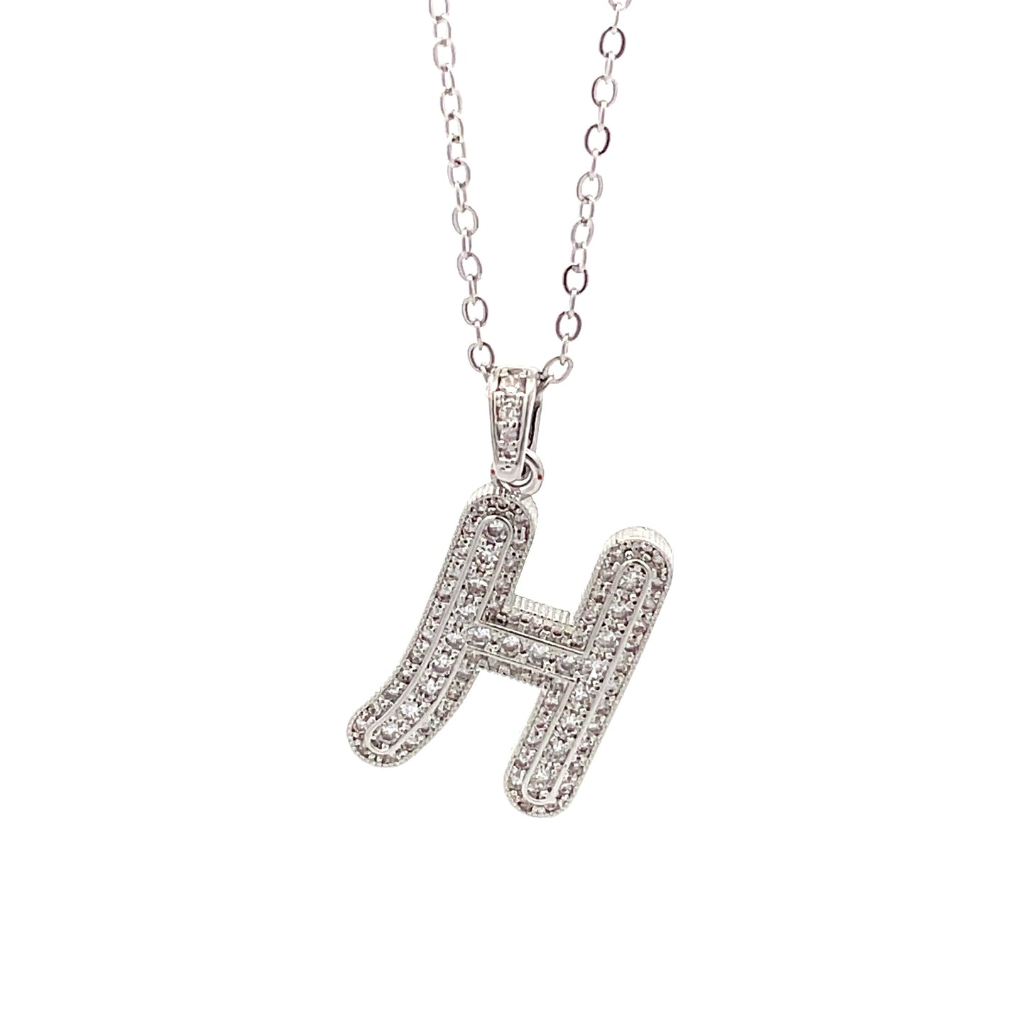 Venus Initial Necklace - H