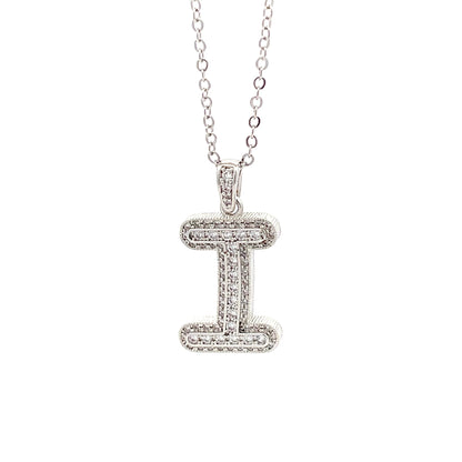 Venus Initial Necklace - I