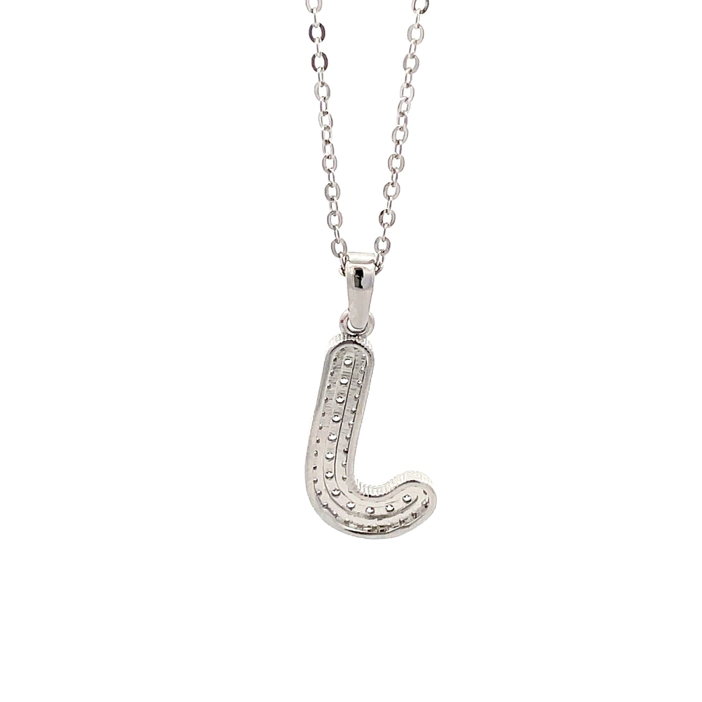 Venus Initial Necklace - J