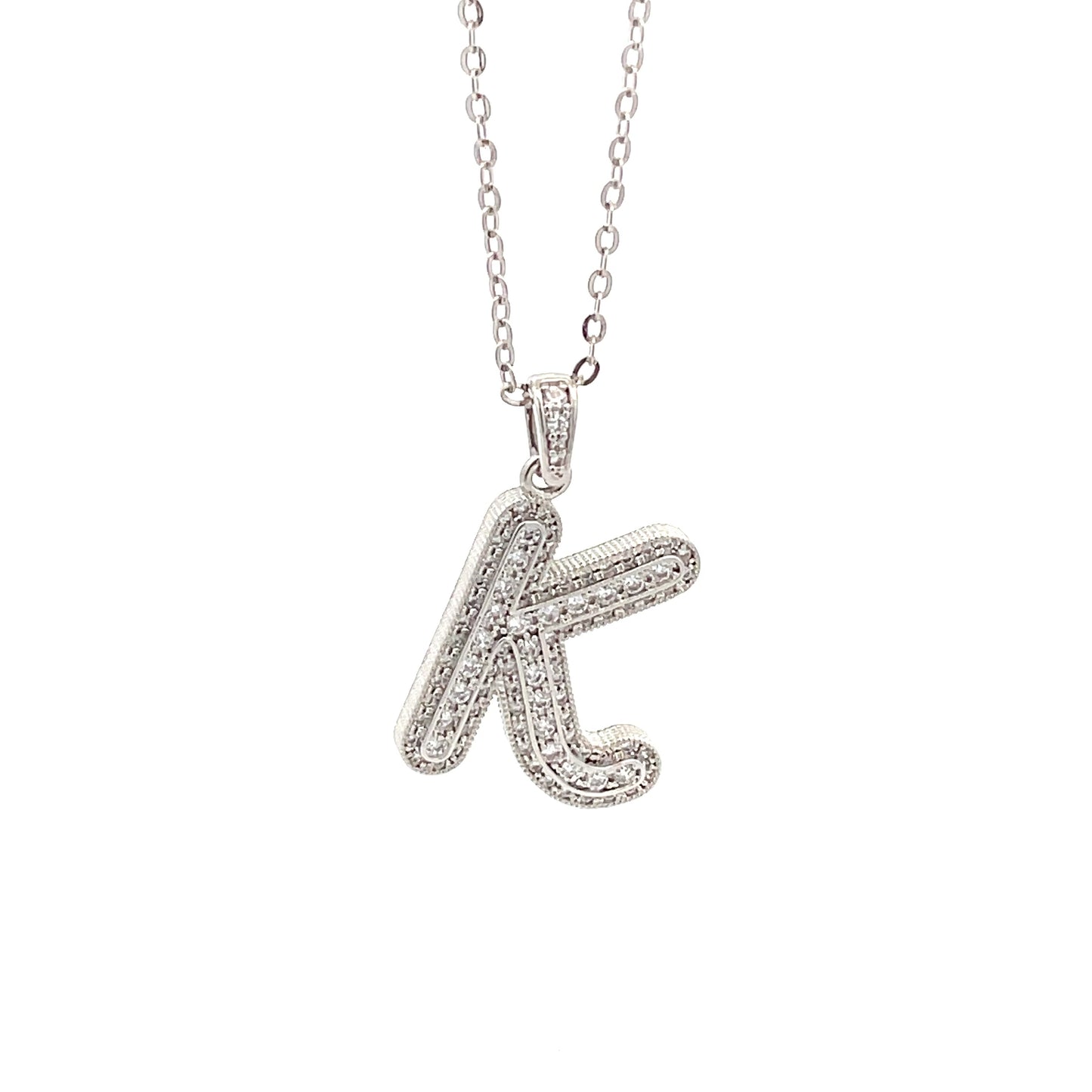 Venus Initial Necklace - K