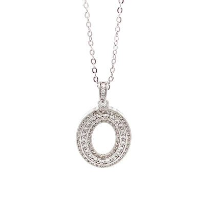 Venus Initial Necklace - O