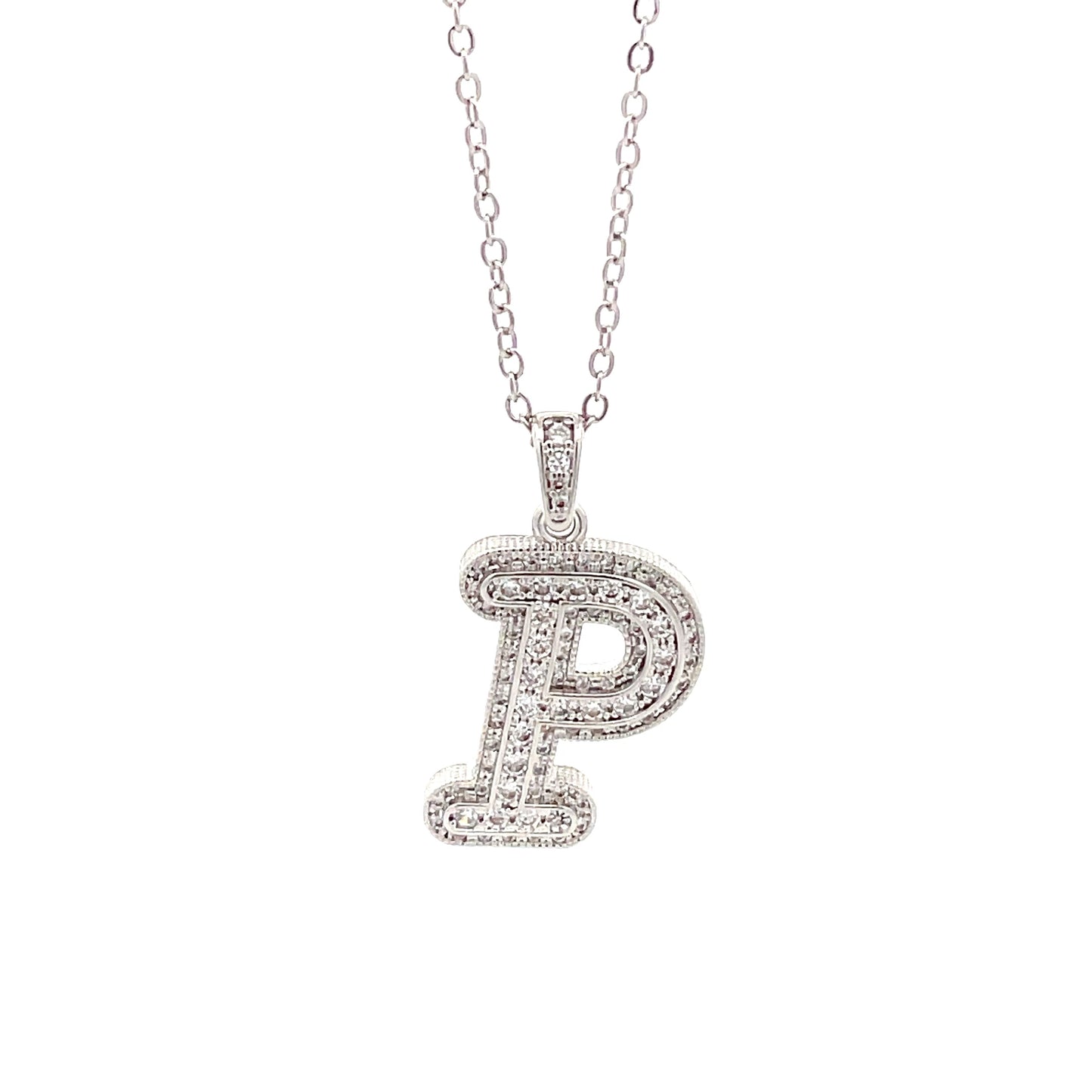 Venus Initial Necklace - P