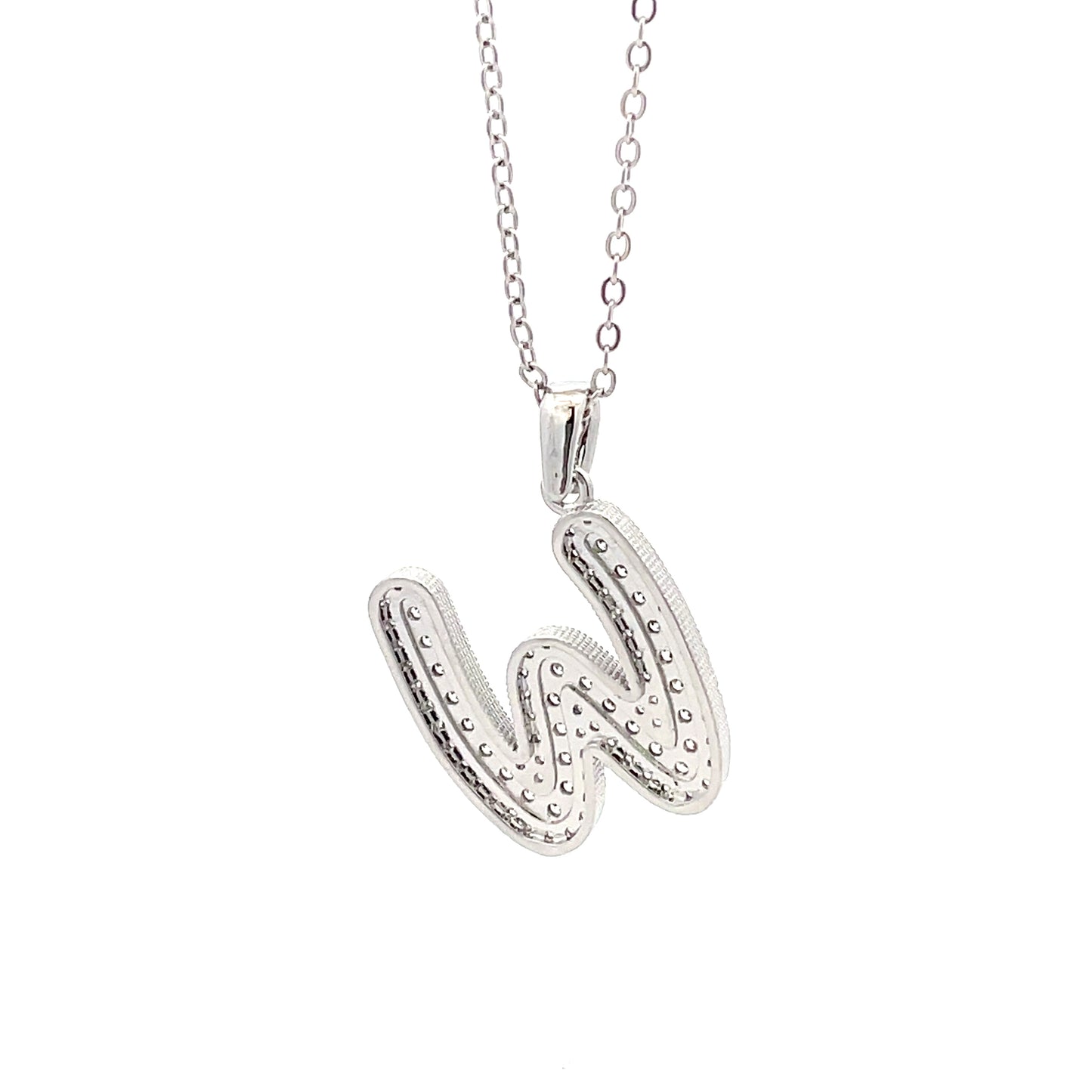 Venus Initial Necklace - W