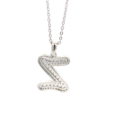 Venus Initial Necklace - Z