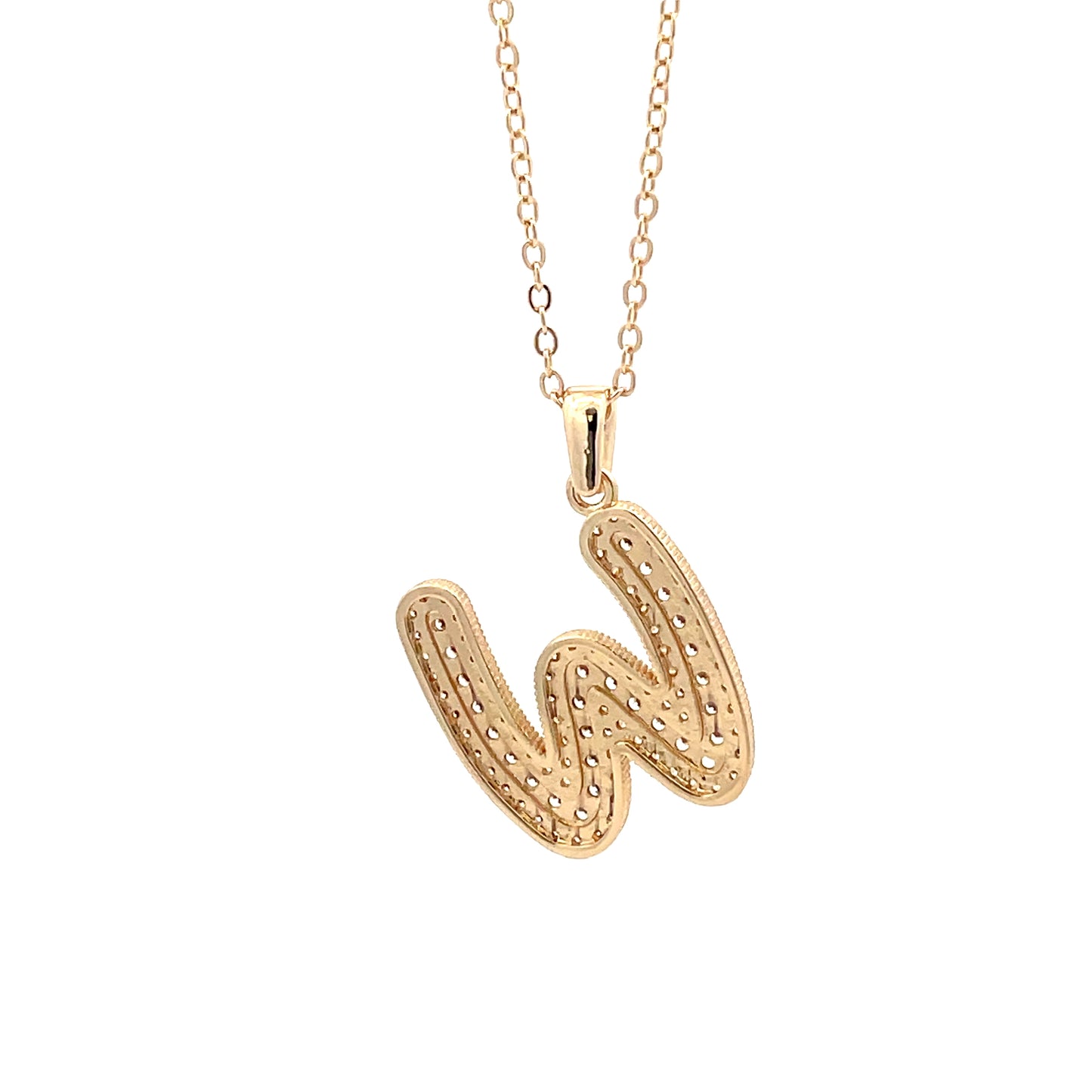 Venus Initial Necklace - W