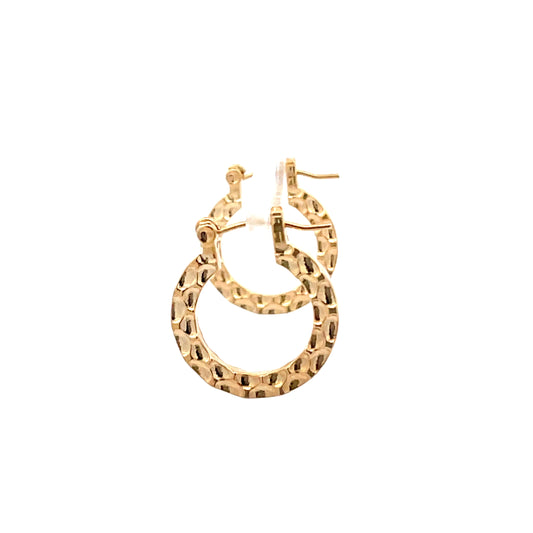 The One Design Pincatch Hoop Earrings - Style 14