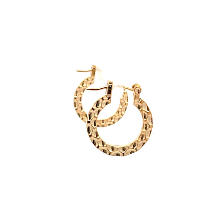 The One Design Pincatch Hoop Earrings - Style 14