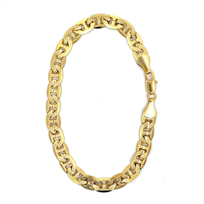 Thick 14K Anklet - Style 08